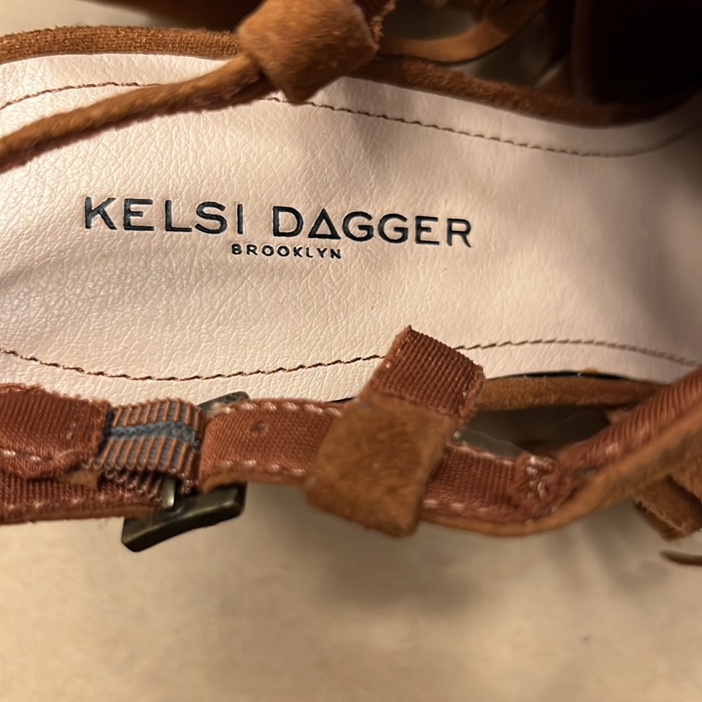 Kelsi Dagger Brooklyn Ilona suede bootie with fringe - Picture 4 of 7